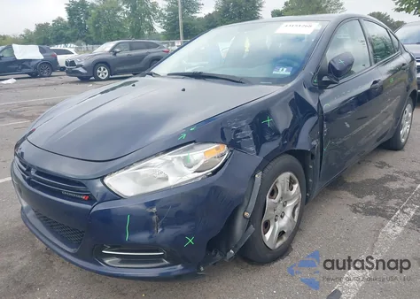 2013 Dodge Dart Se from USA, damaged, VIN 1C3CDFAA9DD105148